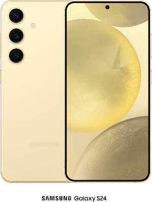 Samsung Galaxy S24 256GB in Amber Yellow