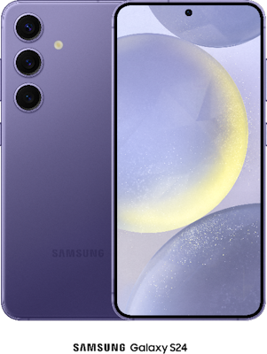 Samsung Galaxy S24 128GB in Cobalt Violet