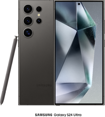 Samsung Galaxy S24 Ultra 256GB in Titanium Black