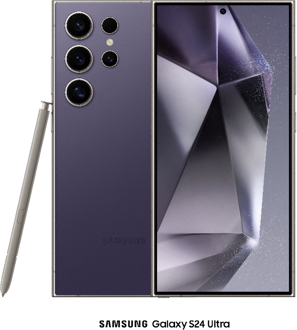 Samsung Galaxy S24 Ultra 512GB in Titanium Violet