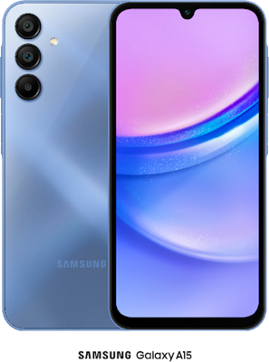 Samsung Galaxy A15 128GB in Blue