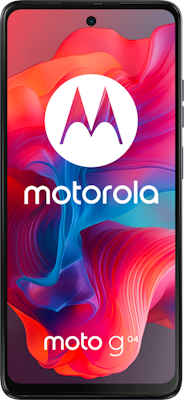 Motorola Moto G04 Dual Sim 64gb Concord Black At Â£0 On Pay Monthly 50gb 24 Month Contract With Unlimited Mins Texts 50gb Of 5g Data Â£1399 A Month