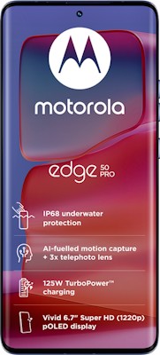 Motorola Edge 50 Pro 512GB in Luxe Lavender