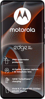 Motorola Edge 50 Pro Dual Sim 512gb Black Beauty At £185 On Red 24 Month Contract With Unlimited Mins Texts 200gb Of 5g Data £15 A Month Motorola Edge 50 Pro Dual Sim 512gb Black Beauty At £185 On Red 24 Month Contract With Unlimited Mins Texts 200gb Of 5g Data £15 A Month