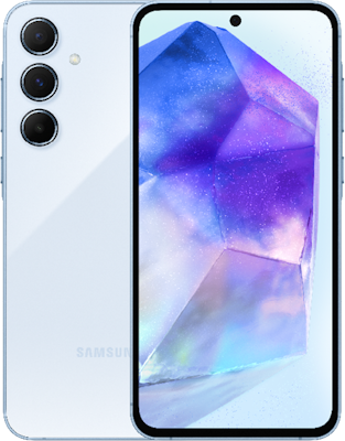 Samsung Galaxy A55 128GB in Iceblue