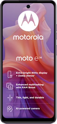 Motorola Moto E 14 64GB in Purple