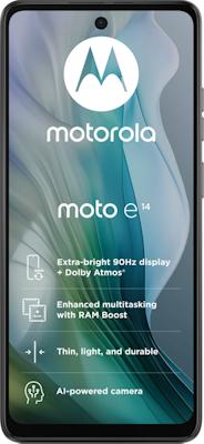 Motorola Moto E 14 64GB in Grey