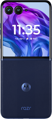 Motorola Razr 50 Ultra Dual Sim 512gb Midnight Blue At £155 On Red 24 Month Contract With Unlimited Mins Texts 400gb Of 5g Data £30 A Month Motorola Razr 50 Ultra Dual Sim 512gb Midnight Blue At £155 On Red 24 Month Contract With Unlimited Mins Texts 400gb Of 5g Data £30 A Month