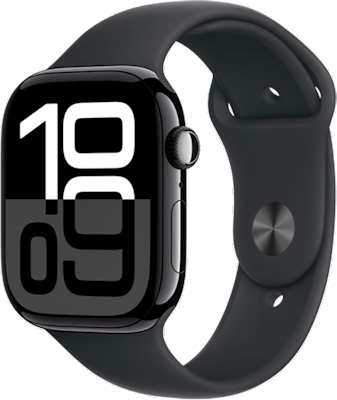 Apple Watch Series 10 46mm (GPS + Cellular) Jet Black / Black Sport Band - M/L at £1 on Refresh Flex - Smartwatch Unlimited (12 Month contract) with Unlimited 4G data. £52.33 a month. Apple Watch Series 10 46mm (GPS + Cellular) Jet Black / Black Sport Band - M/L at £1 on Refresh Flex - Smartwatch Unlimited (12 Month contract) with Unlimited 4G data. £52.33 a month.
