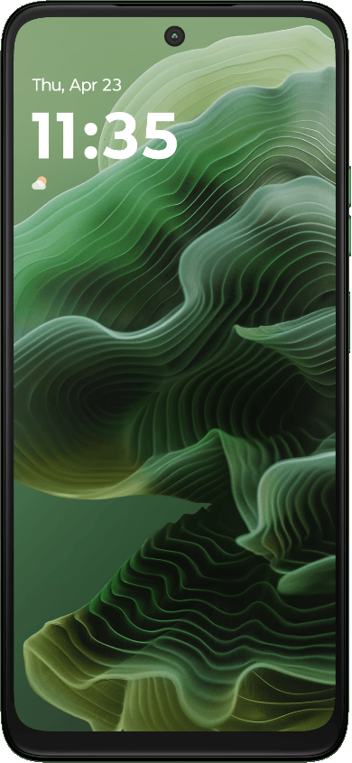 Motorola Moto G35 Dual Sim 128gb Leaf Green At &Acirc;&pound;35 On Red 24 Month Contract With Unlimited Mins Texts 100gb Of 5g Data &Acirc;&pound;13 A Month Consumer Upgrade Price