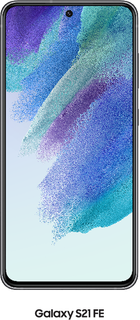 Grey Samsung Galaxy S21 FE 5G 128GB - 150GB Data, £95.00 Upfront