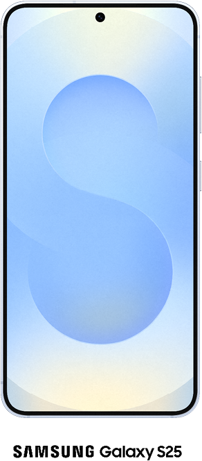 Blue Samsung Galaxy S25 Dual SIM 512GB - 150GB Data, £30.00 Upfront
