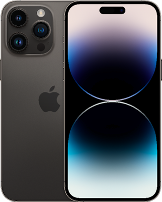 Apple iPhone 14 Pro Max 128GB in Space Black