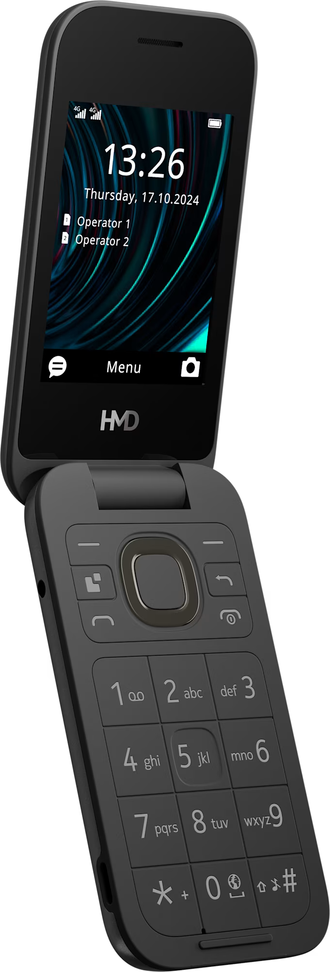 HMD 2660 Flip Dual SIM (Cosy Black) at Â£59 on Pay Monthly 25GB (18 Month contract) with Unlimited mins & texts; 25GB of 5G data. Â£10 a month.