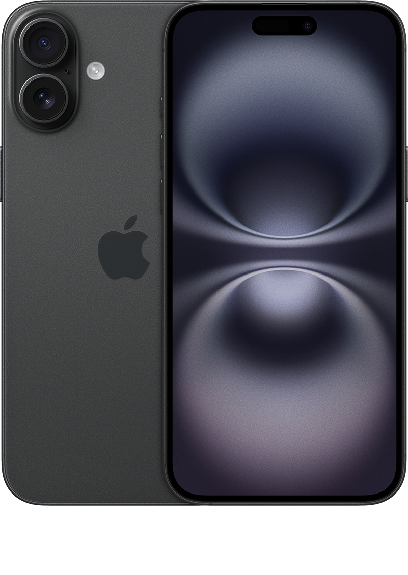 Apple iPhone 16 Plus 128GB in Black