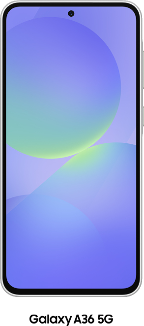 White Samsung Galaxy A36 Dual SIM 256GB - 150GB Data, £85.00 Upfront
