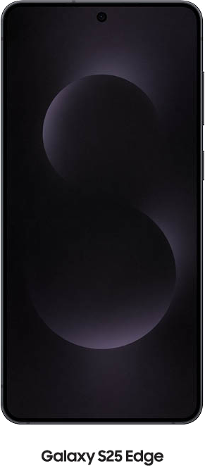Samsung Galaxy S25 Edge 256GB in Black