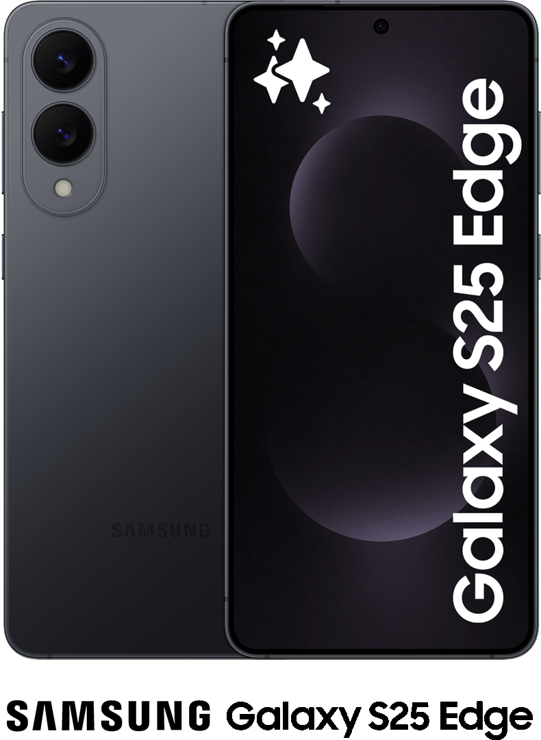Samsung Galaxy S25 Edge 256GB in Black