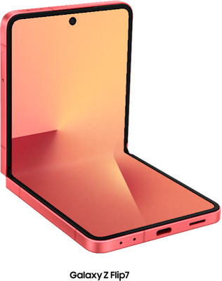 Samsung Galaxy Z Flip7 256GB in Red