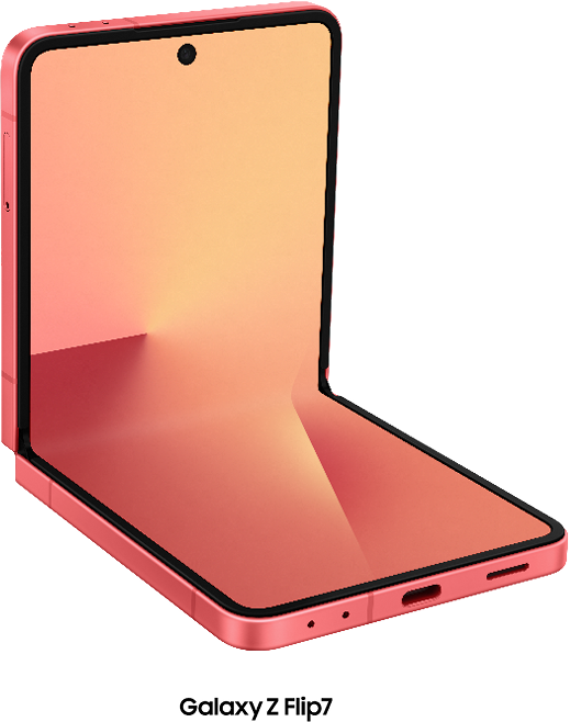 Samsung Galaxy Z Flip7 512GB in Red