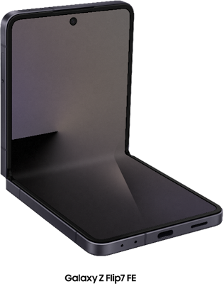 Samsung Galaxy Z Flip7 FE 128GB in Black