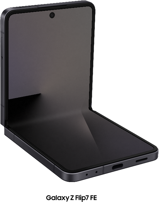 Samsung Galaxy Z Flip7 FE 256GB in Black