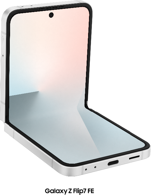 Samsung Galaxy Z Flip7 FE 128GB in White