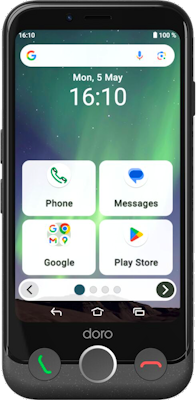 Doro Aurora A10 (64GB Graphite) at £10 on Refresh Flex Ultimate 15GB (24 Month contract) with Unlimited mins & texts; 15GB of 5G data. £42.53 a month. Doro Aurora A10 (64GB Graphite) at £10 on Refresh Flex Ultimate 15GB (24 Month contract) with Unlimited mins & texts; 15GB of 5G data. £42.53 a month.