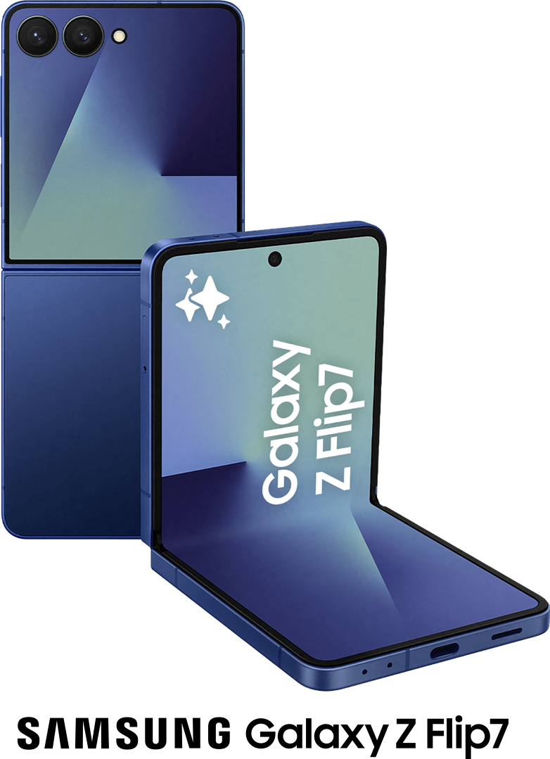 Samsung Galaxy Z Flip7 256GB in Blue
