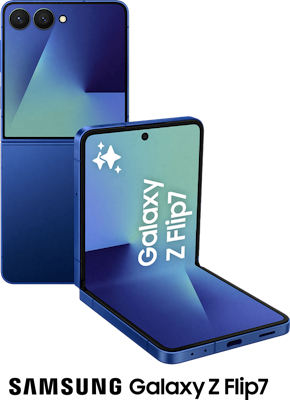 Samsung Galaxy Z Flip7 256GB in Blue