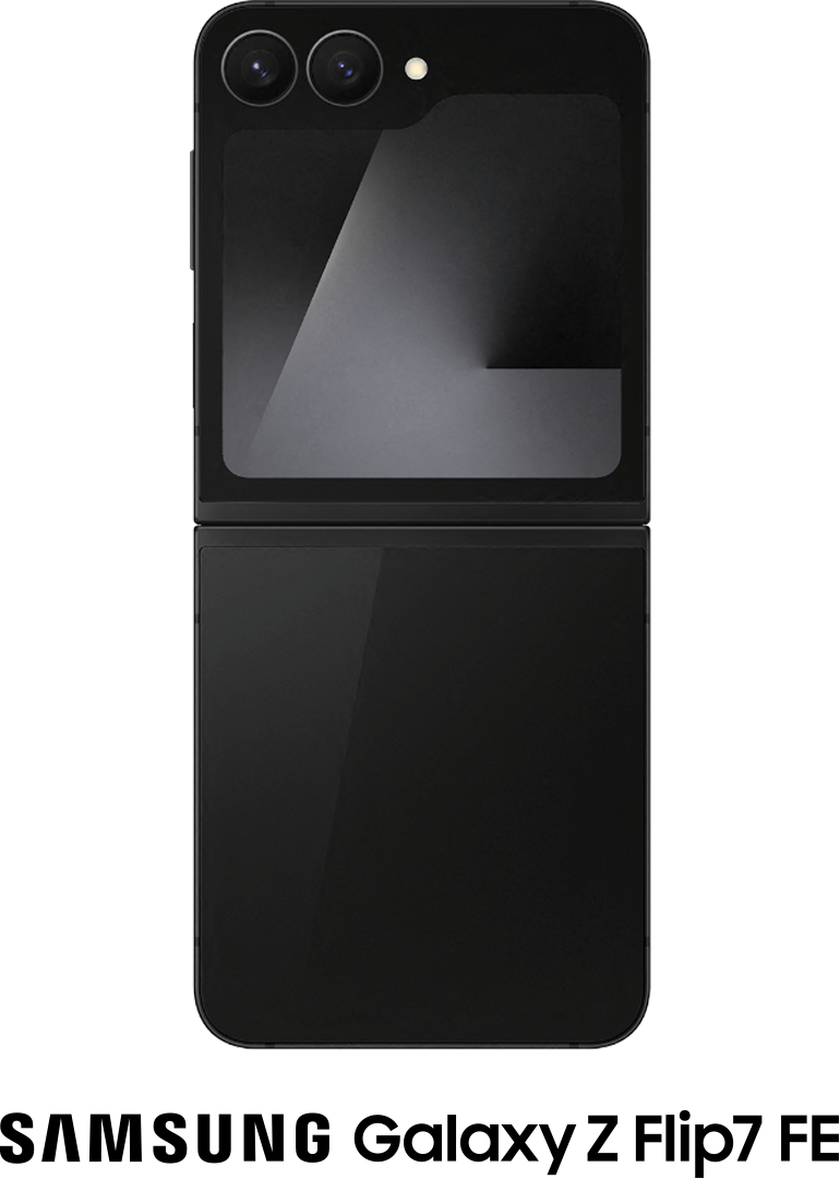 Samsung Galaxy Z Flip7 FE 128GB in Black