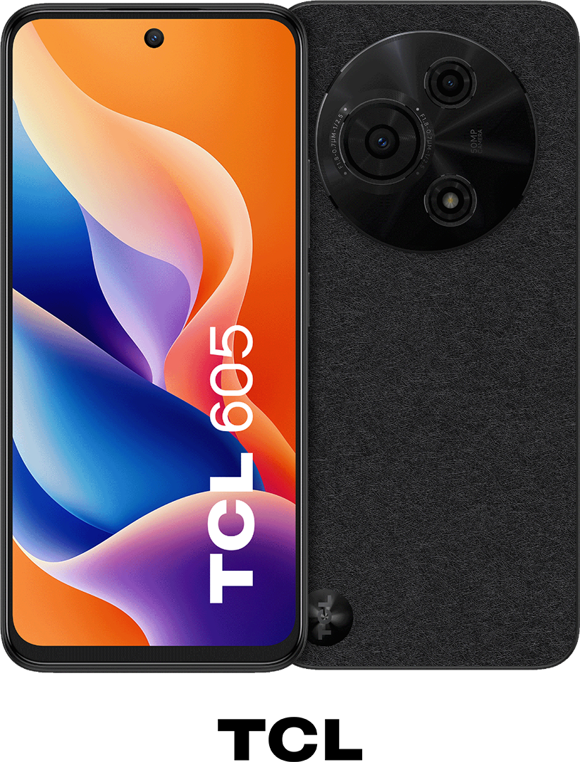 TCL 605 4G 128GB in Black