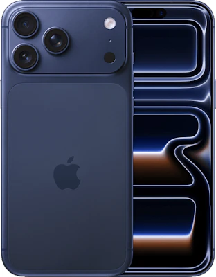 Apple iPhone 17 Pro Max Dual SIM (256GB Deep Blue) at £30 on Refresh Flex (12 Month contract) with Unlimited mins & texts; 125GB of 5G data. £137.95 a month.