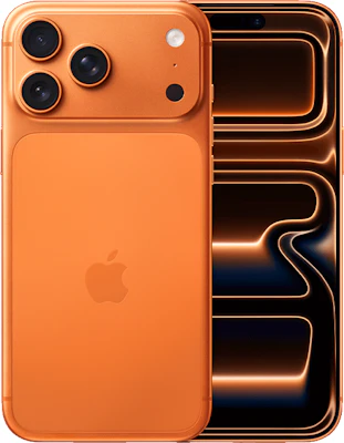 Apple iPhone 17 Pro Max Dual SIM (512GB Cosmic Orange) at £30 on Refresh Flex (12 Month contract) with Unlimited mins & texts; 125GB of 5G data. £156 a month.