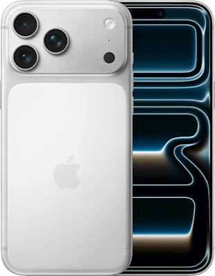 Apple iPhone 17 Pro Max Dual SIM (512GB Silver) at £30 on Refresh Flex (12 Month contract) with Unlimited mins & texts; 125GB of 5G data. £156 a month.