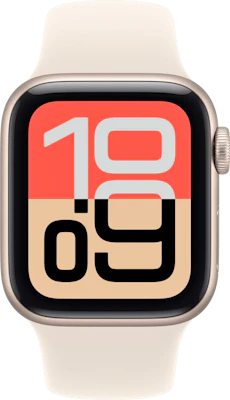 Watch Series SE 3 40mm Starlight Aluminium Case Starlight Sport Band S M at £1 on Refresh Flex Smartwatch Unlimited Unlimited data. £31 month.