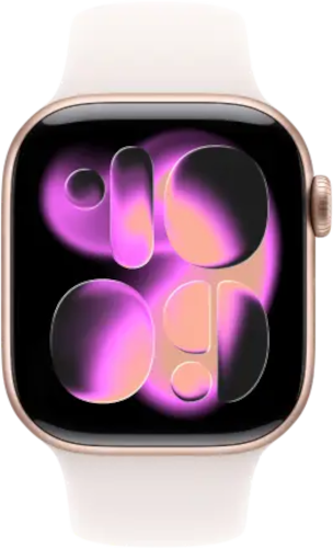 Apple Watch Series 11 42mm (GPS+Cellular) Aluminium Rose Gold Case with Blush Sport Band - S/M at Â£1 on Refresh Flex - Smartwatch Unlimited (48 Month contract) with Unlimited 4G data. Â£16.75 a month.