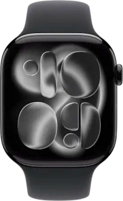 Watch Series 11 46mm Aluminium Jet Black Case Black Sport Band S M at £1 on Refresh Flex Smartwatch Unlimited Unlimited data. £49 month.