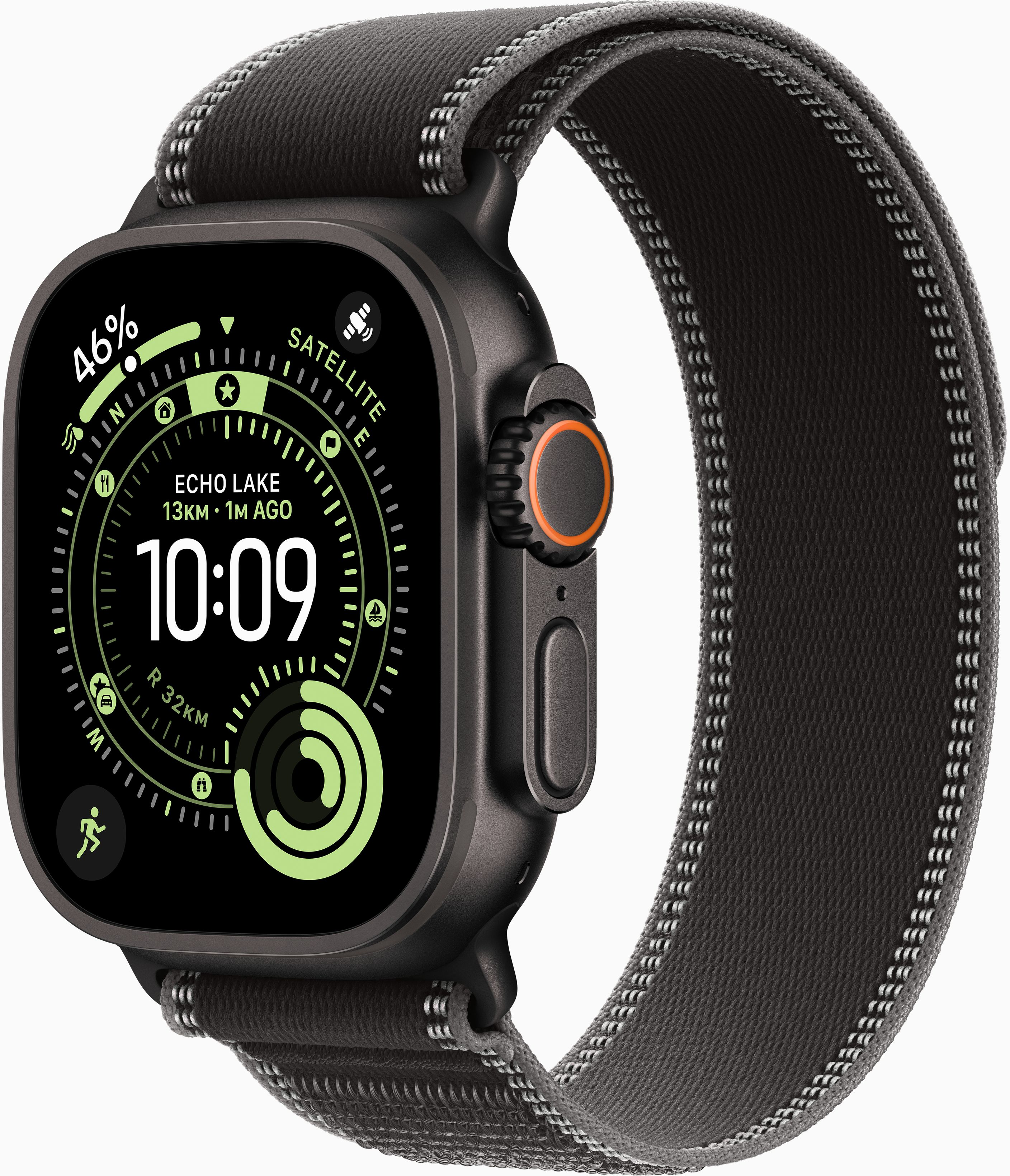 Apple Watch Ultra 3 49mm (GPS + Cellular) Black Titanium Case with Black Trail Loop - M/L at Â£1 on Refresh Flex - Smartwatch Unlimited (12 Month contract) with Unlimited 4G data. Â£70 a month.