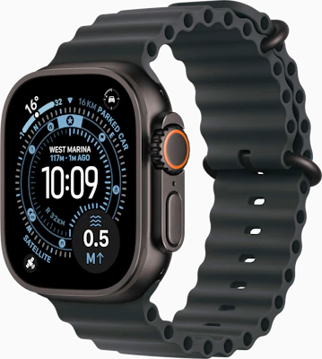 Watch Ultra 3 49mm Titanium Case Ocean Band at £1 on Refresh Flex Smartwatch Unlimited Unlimited data. £70 month.