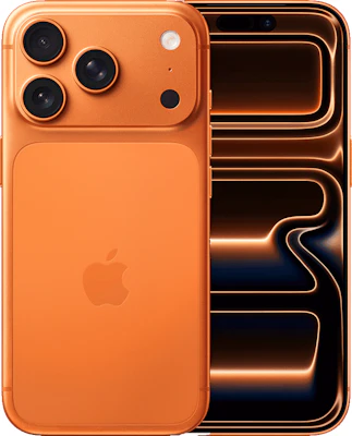 Apple iPhone 17 Pro Dual SIM (512GB Cosmic Orange) at £30 on Refresh Flex (12 Month contract) with Unlimited mins & texts; 5GB of 5G data. £138.92 a month.