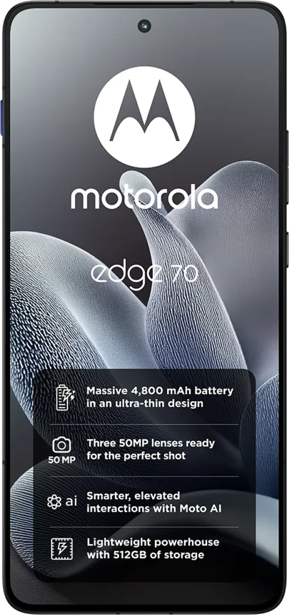 Motorola Edge 70 512GB in Grey