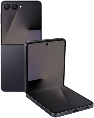 Samsung Galaxy Z Flip7 256GB in Black