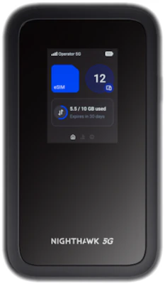 Netgear Nighthawk M7 (Black) at £1 on Classic Unlimited (12 Month contract) with 100 texts; Unlimited 5G data. £57.50 a month.