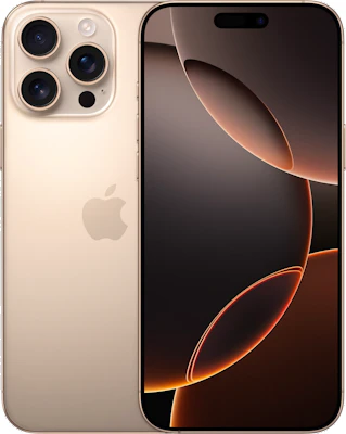 Apple iPhone 16 Pro Max Dual SIM (512GB Desert Titanium Pre-Owned Grade A) at £30 on Refresh Flex (12 Month contract) with Unlimited mins & texts; 5GB of 5G data. £97.33 a month.