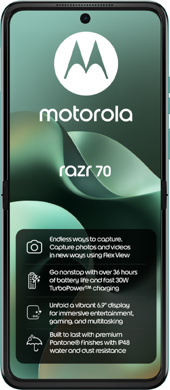 Motorola Razr 70 256GB in Green