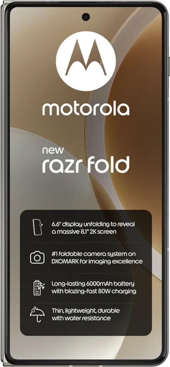 Motorola Razr 70 Fold 512GB in White