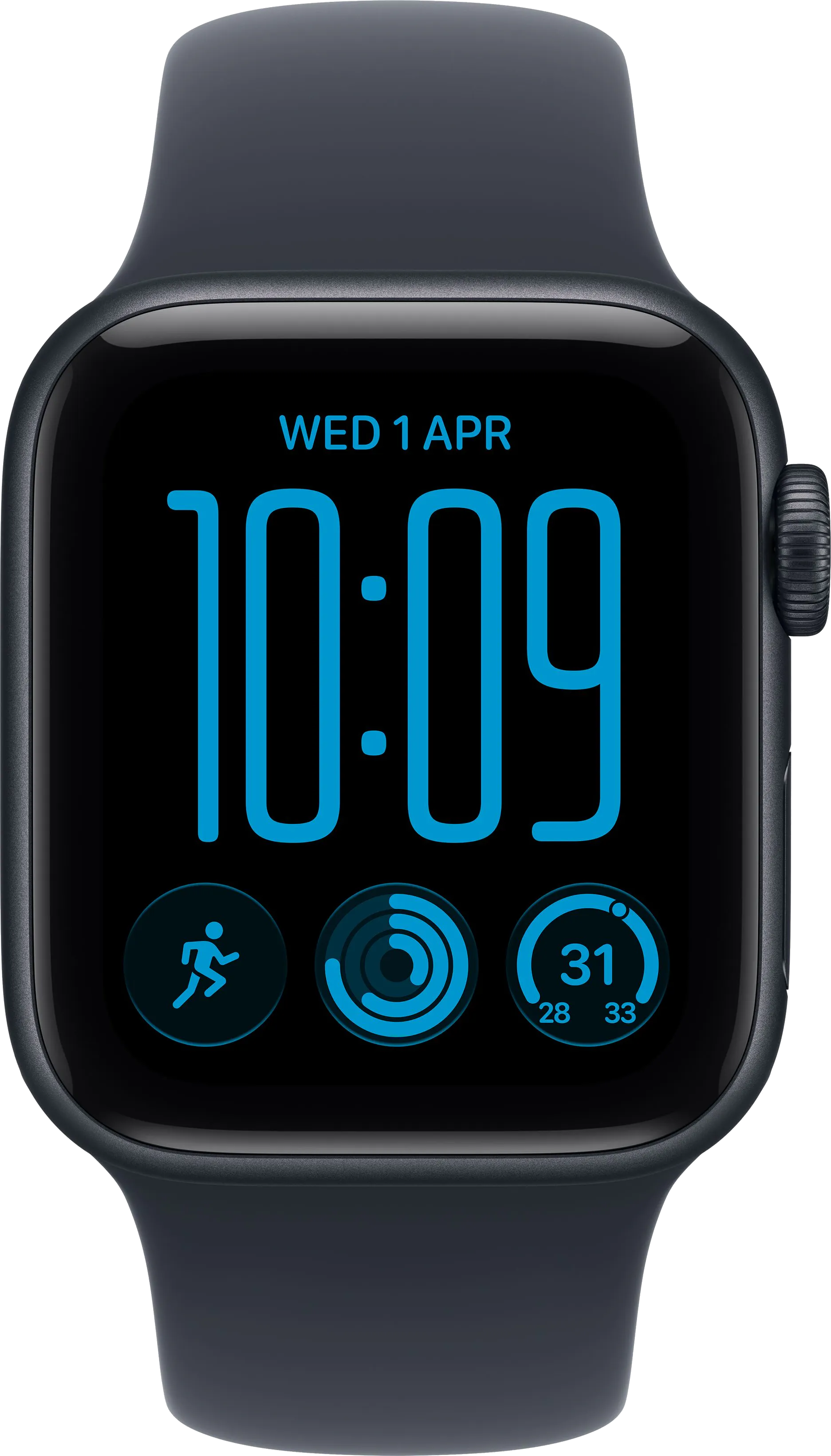 Watch Series SE 3 44mm Midnight Aluminium Case Navy Blue Sport Band M L at Â£1 on Refresh Flex Smartwatch Unlimited Unlimited data. Â£34 month.