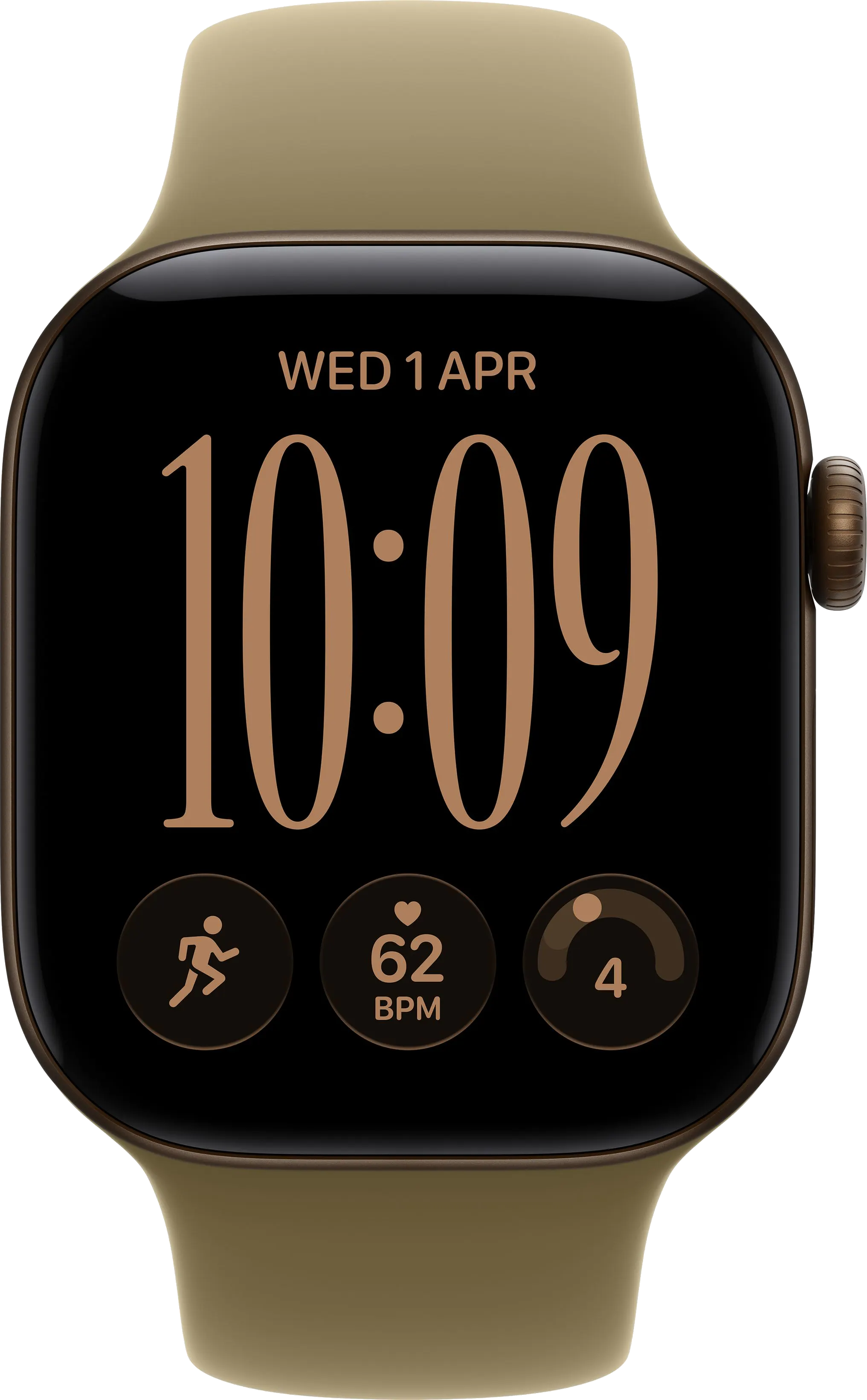 Watch Series 12 46mm Aluminium Dark Bronze Case Sport Band M L at Â£1 on Refresh Flex Smartwatch Unlimited Unlimited data. Â£50 month.