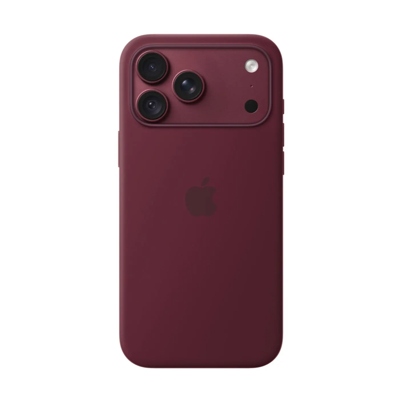 Iphone 18 Pro Silicone Case With Magsafe Burgundy